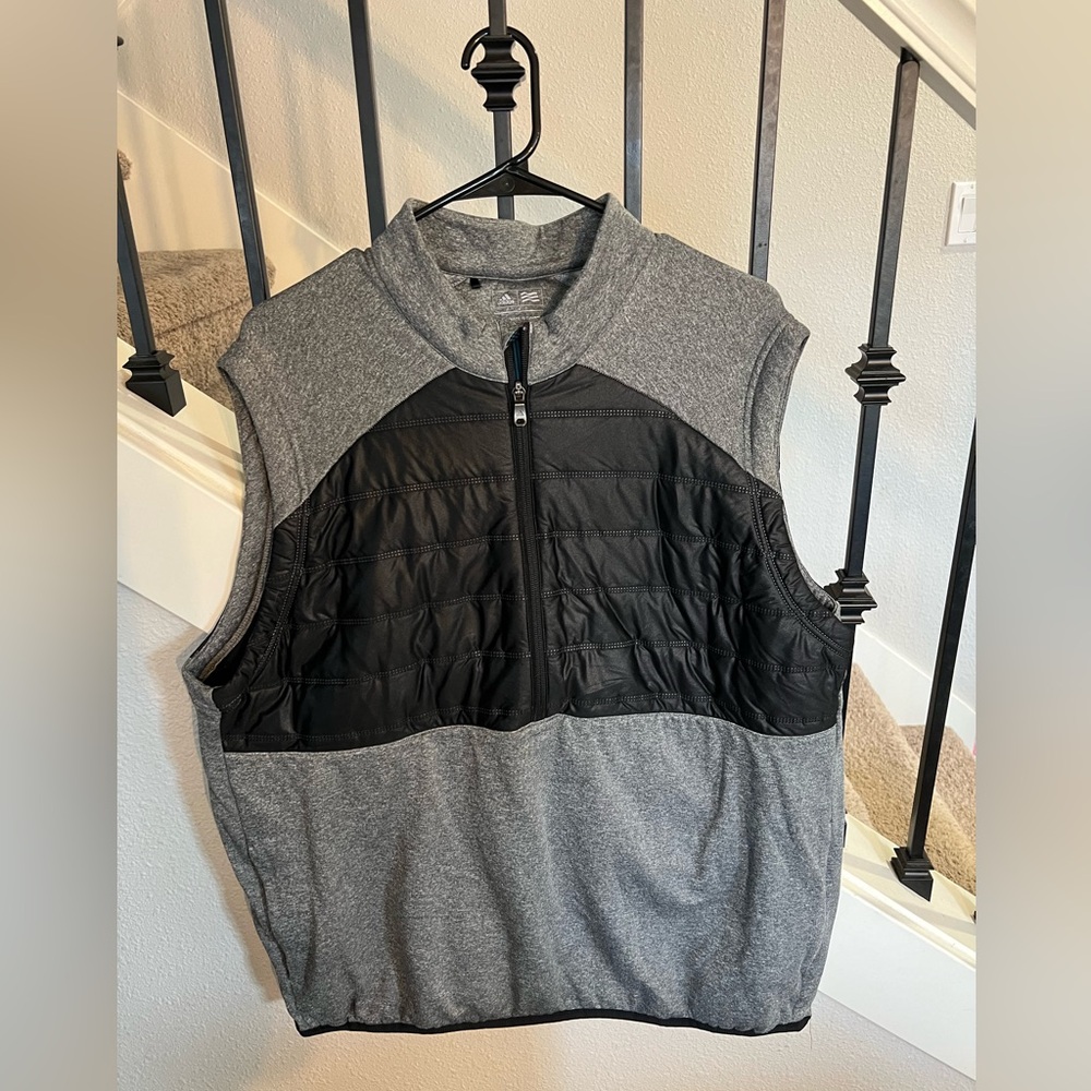 Adidas Vest- Mens XL Half Zip